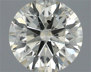Foto Diamante Natural 0.40 quilates, Redondo , Color L, claridad SI2 y certificado IGI de