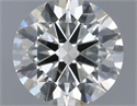 Natural Diamond 0.70 Carats, Round with Excellent Cut, J Color, SI2 Clarity and Certified by IGI
