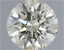 Diamante Natural 0.50 quilates, Redondo , Color K, claridad SI1 y certificado IGI
