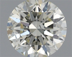 Foto Diamante Natural 0.51 quilates, Redondo , Color K, claridad SI1 y certificado IGI de