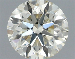 Picture of Natural Diamond 0.46 Carats, Round with Excellent Cut, L Color, VS2 Clarity and Certified by IGI