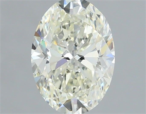 Picture of Natural Diamond 1.02 Carats, Oval with  Cut, J Color, SI1 Clarity and Certified by IGI
