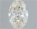 Diamante Natural 1.00 quilates, Ovalado , Color J, claridad SI1 y certificado IGI