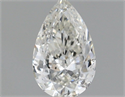 Natural Diamond 0.40 Carats, Pear with  Cut, G Color, SI2 Clarity and Certified by IGI