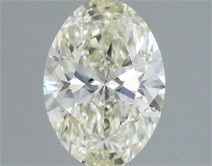 Picture of Natural Diamond 1.01 Carats, Oval with  Cut, K Color, VVS2 Clarity and Certified by IGI