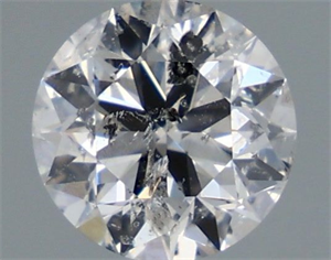 Picture of Natural Diamond 1.00 Carats, Round with Excellent Cut, F Color, I1 Clarity and Certified by IGI