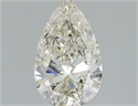 Natural Diamond 1.53 Carats, Pear with  Cut, J Color, SI2 Clarity and Certified by IGI