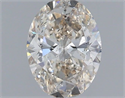 Diamante Natural 1.04 quilates, Ovalado , Color J, claridad SI2 y certificado IGI