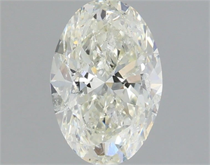 Picture of Natural Diamond 1.51 Carats, Oval with  Cut, J Color, I1 Clarity and Certified by IGI