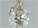 Diamante Natural 1.01 quilates, De pera , Color J, claridad I1 y certificado IGI