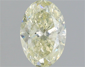Foto Diamante Natural 1.51 quilates, Ovalado , Color K, claridad SI2 y certificado IGI de