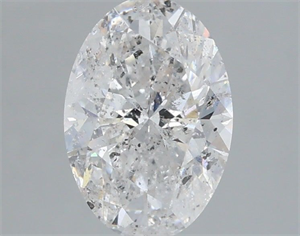 Foto Diamante Natural 1.51 quilates, Ovalado , Color F, claridad I1 y certificado IGI de