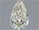 Natural Diamond 1.00 Carats, Pear with  Cut, K Color, SI1 Clarity and Certified by IGI