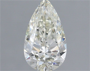 Picture of Natural Diamond 1.00 Carats, Pear with  Cut, I Color, SI1 Clarity and Certified by IGI