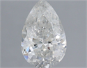 Natural Diamond 1.62 Carats, Pear with  Cut, G Color, I1 Clarity and Certified by IGI