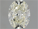 Diamante Natural 1.01 quilates, Ovalado , Color J, claridad VS2 y certificado IGI