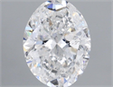 Natural Diamond 1.00 Carats, Oval with  Cut, E Color, SI2 Clarity and Certified by IGI