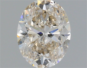 Foto Diamante Natural 1.00 quilates, Ovalado , Color K, claridad SI2 y certificado IGI de