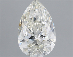 Picture of Natural Diamond 1.00 Carats, Pear with  Cut, G Color, VVS2 Clarity and Certified by IGI