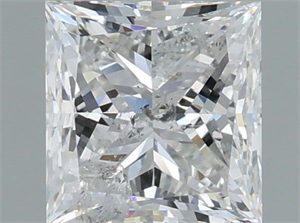 Picture of Natural Diamond 1.50 Carats, Princess with  Cut, G Color, I1 Clarity and Certified by IGI