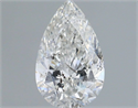 Natural Diamond 0.97 Carats, Pear with  Cut, G Color, SI2 Clarity and Certified by IGI