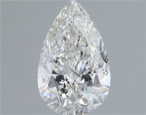 Picture of Natural Diamond 0.97 Carats, Pear with  Cut, G Color, SI2 Clarity and Certified by IGI