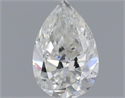 Natural Diamond 0.40 Carats, Pear with  Cut, G Color, SI2 Clarity and Certified by IGI