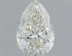 Picture of Natural Diamond 1.01 Carats, Pear with  Cut, I Color, I1 Clarity and Certified by IGI