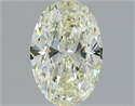 Natural Diamond 1.30 Carats, Oval with  Cut, L Color, VVS2 Clarity and Certified by IGI