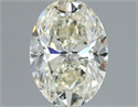 Diamante Natural 1.21 quilates, Ovalado , Color J, claridad SI2 y certificado IGI