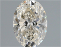 Diamante Natural 1.02 quilates, Ovalado , Color J, claridad SI1 y certificado IGI