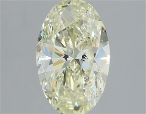 Foto Diamante Natural 1.54 quilates, Ovalado , Color M, claridad SI2 y certificado IGI de