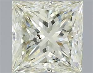 Foto Diamante Natural 1.51 quilates, Princesa , Color L, claridad SI1 y certificado IGI de