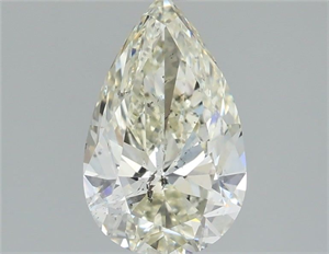 Picture of Natural Diamond 1.50 Carats, Pear with  Cut, J Color, SI2 Clarity and Certified by IGI