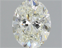 Diamante Natural 1.50 quilates, Ovalado , Color J, claridad SI1 y certificado IGI