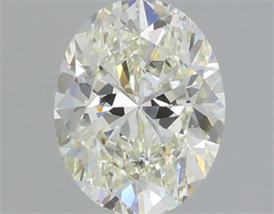 Foto Diamante Natural 1.50 quilates, Ovalado , Color J, claridad SI1 y certificado IGI de