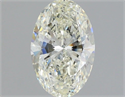 Diamante Natural 1.51 quilates, Ovalado , Color J, claridad SI1 y certificado IGI