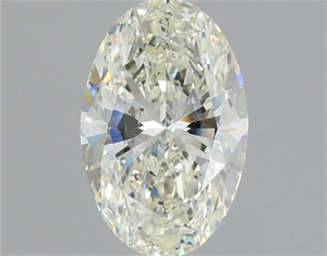 Foto Diamante Natural 1.51 quilates, Ovalado , Color J, claridad SI1 y certificado IGI de