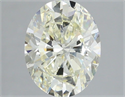 Diamante Natural 2.01 quilates, Ovalado , Color L, claridad SI2 y certificado IGI