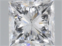 Diamante Natural 2.01 quilates, Princesa , Color F, claridad SI2 y certificado IGI