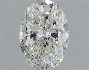 Foto Diamante Natural 1.00 quilates, Ovalado , Color I, claridad I1 y certificado IGI de
