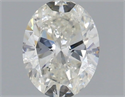 Diamante Natural 0.96 quilates, Ovalado , Color G, claridad SI2 y certificado IGI
