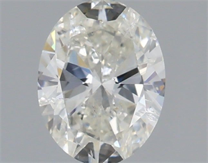 Foto Diamante Natural 0.96 quilates, Ovalado , Color G, claridad SI2 y certificado IGI de