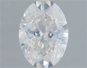 Picture of Natural Diamond 0.93 Carats, Oval with  Cut, H Color, I1 Clarity and Certified by IGI
