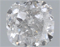 Natural Diamond 0.96 Carats, Cushion with  Cut, F Color, I1 Clarity and Certified by IGI