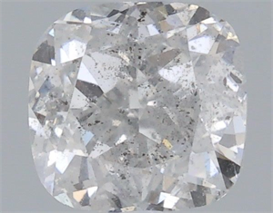 Picture of Natural Diamond 0.96 Carats, Cushion with  Cut, F Color, I1 Clarity and Certified by IGI