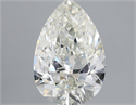 Natural Diamond 1.50 Carats, Pear with  Cut, I Color, SI2 Clarity and Certified by IGI