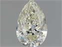 Natural Diamond 1.00 Carats, Pear with  Cut, K Color, VS2 Clarity and Certified by IGI