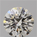 Diamante Natural 0.57 quilates, Redondo , Color J, claridad VVS2 y certificado GIA