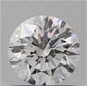 Natural Diamond 0.70 Carats, Round with Excellent Cut, E Color, I1 Clarity and Certified by GIA